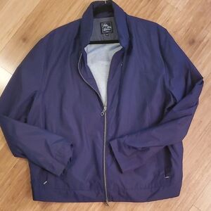 Saks Fifth Avenue Deep Blue Windbreaker